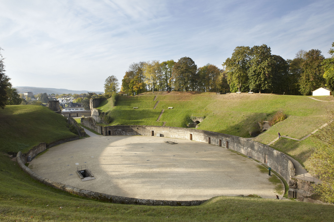 Amphitheater Zentrum Der Antike Trier