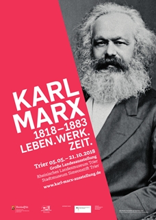 Plakat Ausstellung Karl Marx Trier